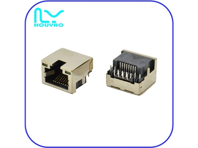 RJ45沉板4.2带灯左黄右绿