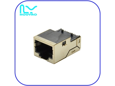 RJ45 sinking plate H=22.5 no light without bullet SMT