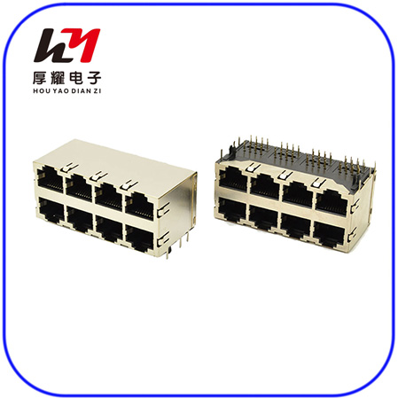 RJ45-59B-2X4-屏蔽