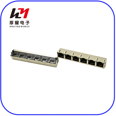 RJ4516屏蔽带灯带弹片